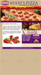 Mobile Screenshot of kianispizza.com